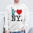 I Really Heart Love New York Ny Pizza Love Ny New York Pizza Sweatshirt Gifts for Old Men