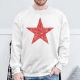 Red Starintage Ussr Soviet Union Revolution Sweatshirt Geschenke für alte Männer