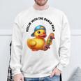 Rollin' With The Quack Pack Papera Skateboard Felpa Regalos para ancianos