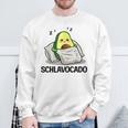 Schlavocado Official Sleep Pyjamas Sleep Avocado Gray Sweatshirt Geschenke für alte Männer