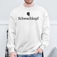 Schwach­Kopf Meme Robert Habeck Political Meme Gray Sweatshirt Geschenke für alte Männer