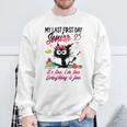 Senior 2025 Graduation My Last First Day Of Class Of 2025 Sweatshirt Gifts for Old Men