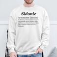 Sidunea Prénom Definition Sinónimo Déesse Drôle Humor Camisa de entrenamiento Regalos para ancianos