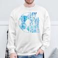 SoccerMy Goal Is To Deny Yours Kid Boy Youth Sweatshirt Gifts for Old Men