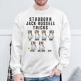 Stubborn Jack Russell Terrier Tricks Cane Felpa Regalos para ancianos