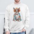 Summer Dog Boston Terrier Sweatshirt Geschenke für alte Männer