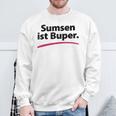 Sumsen Ist Buper Word Game Slogging Sweatshirt Geschenke für alte Männer