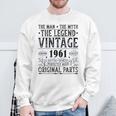 Vintage 1961 S Für Herren Retro 1961 Geburtstag Sweatshirt Geschenke für alte Männer