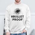 Vintage Bullet Proof Cybertrucksetro Rotto Felpa Regalos para ancianos