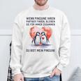 Wenn Penguins Ihre Liebe Finden Couples Gray Sweatshirt Geschenke für alte Männer