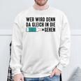 Wer Wird Denn Da Gleich In Die Luft Gehen X Mint Liqueur Mint Sweatshirt Geschenke für alte Männer