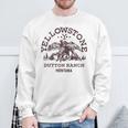 Yellowstone Dutton Ranch Montana Western Cowboy Logo Felpa Regalos para ancianos