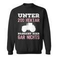 Under 200 Hektar Passiert Hier Gar Nichts Farmers Sweatshirt