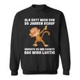 30 Jahre Als Gott Michor 30 Jahen Krab 30Th Birthday Sweatshirt