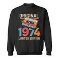 50 Geburtstag Mann Frau 50 Jahre 1974 Deko Lustig Geschenk Sweatshirt