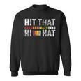 808 Hit That Hi Hat Roland 808 Drum Machine Sweatshirt