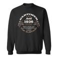 88 Geburtstag Mann Frau Motorrad Motorradfahrer Biker 1936 Sweatshirt