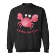 Adorablemente Lindo Cangrejo Para Niñas Niños Cangrejo Pero Lindo Camisa de entrenamiento
