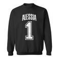 Alessia Sostenitore Numero 1 Del Più Grande Fan Felpa