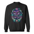 Alice In Wonderland Cheshire Cat All Mad Here Sweatshirt