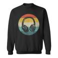 Amante Della Musica Dj Regalo Cuffie Retrò Felpa
