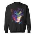 Anime Manga Motiv Scribble Illustration Anime Sweatshirt