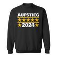 Aufsteiger 2024 Mannschaft Meister Aufstieg Meiste R Fan Sweatshirt