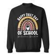 Back To School Happy First Day Of School For Teachers Sweatshirt
