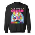 Back To School Unicorn I'm Ready To Crush Kindergarten Kid Sweatshirt