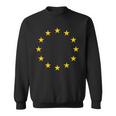 Bandiera Europa Unione Europea Ue Eu Europe Flag Uomo Donna Felpa