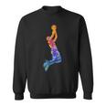 Basket Basketball Pallacanestro Grafico Del Basket Felpa