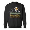 Berge & Bier Darum Bin Ich Hier Sweatshirt