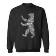 Berlin Bear Wordart Stadtdistrict Stadtteile Berlin Sweatshirt