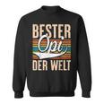 Bester Opi Der Weltintage Saying Grandfather Sweatshirt