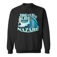 Big Wave Surfer 100 Piede Wave Surf Nazare Portogallo Rad Felpa
