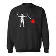 Blackbeard's Jolly Roger Pirate Flag Sweatshirt