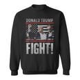 Bomba De Puño De Donald Trump Luchamos Contra La Bandera Estadounidense Trump 2024 Camisa de entrenamiento