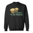 Bongos Percussion Dance Motif For Dancers Sweatshirt