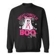 Breast Cancer Is Ghost Sheet Pink Breast Cancer Awareness Sweatshirt Breast Cancer Is Ghost Sheet Pink Breast Cancer Awareness Sweatshirt