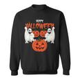 Camisa De Otoño Con Cara De Calabaza Fantasmas De Otoño Felpa