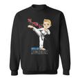 Carino Ragazzo Taekwondo Felpa