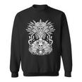 Catrina Blanche Dia De Los Muertos Sweater e
