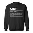 Chef Chef Definition Regalo De Chef Chef Chef Camisa de entrenamiento