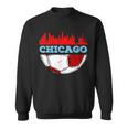 Chicago Skyline Chicago Soccer Futbol Lover Sweatshirt