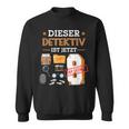 Children's Dieser Detektiv Ist Jetzt 8 Sweatshirt