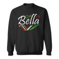 Ciao Bella Italia Bandiera Con Amore Per L'italia Felpa