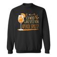 Cocktail Ich Werd Ganz Spitzon Aperol Spritz German Sweatshirt