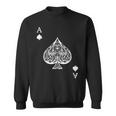 Costume Da Asso Di Picche Carta Da Gioco Ace Spade Felpa