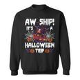 Cruising Crew Trip Halloween Cruise Squad Family 2023 Sweatshirt