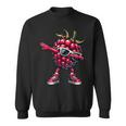 Dabbing Raspberry Pink Raspberry Fruit Sweatshirt